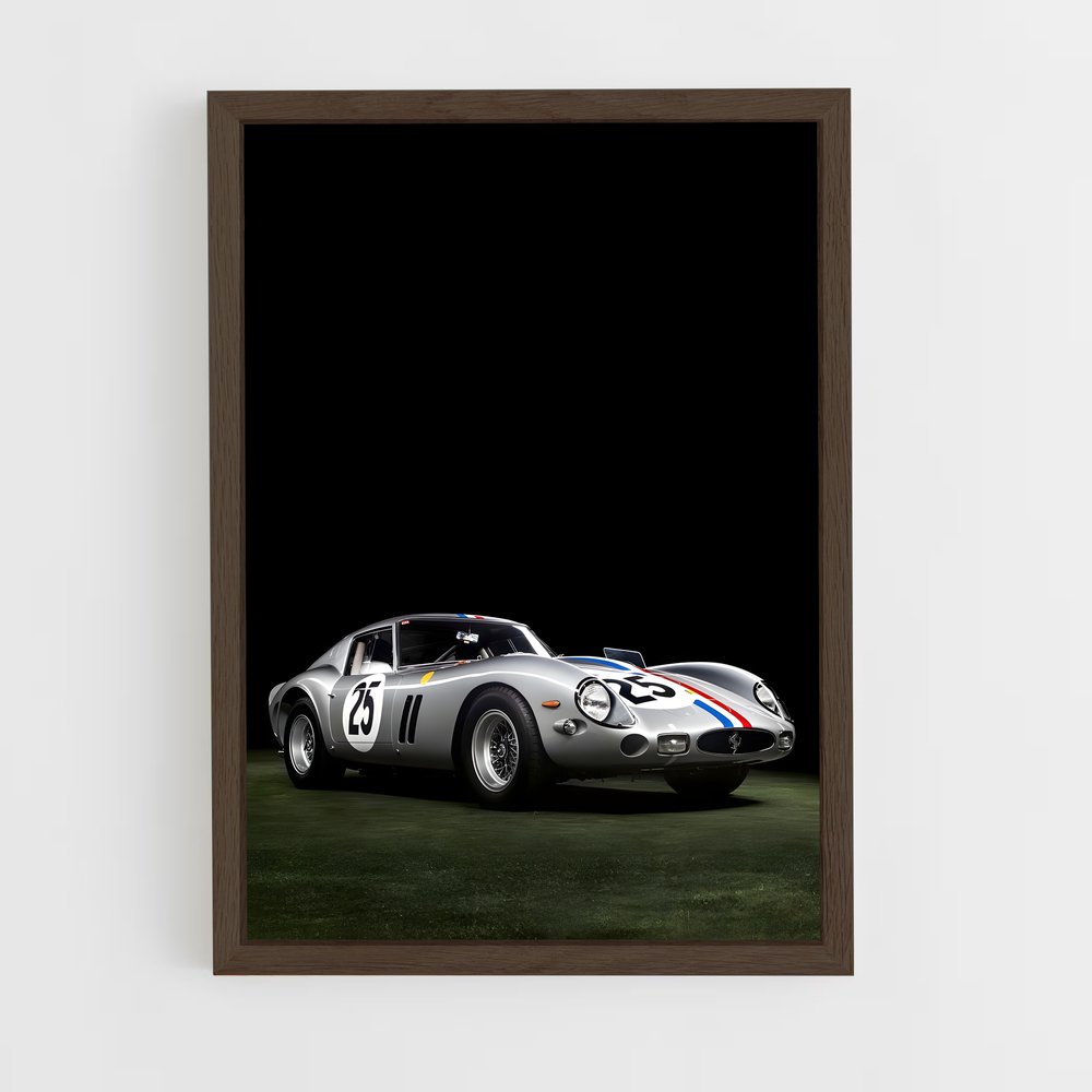 Poster Gto Pelouse – affiche Ferrari (vue 5)